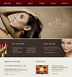 Makeup Artist web design - Makeup Artist Website Template