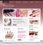 Makeup Artist web design - Makeup Artist Website Template