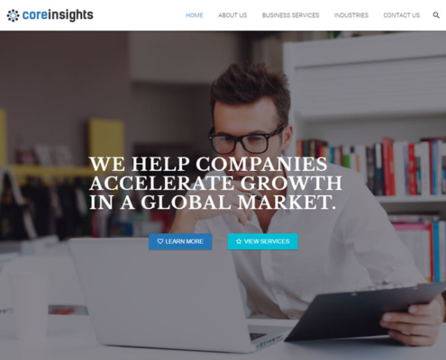 CoreInsights - Web Design
