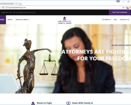 Jamie N. Harris - Web Design