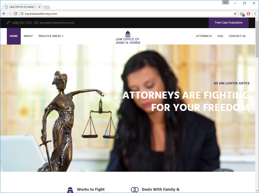 Jamie N. Harris - Web Design